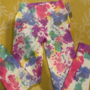 Spiritual gangster tie dye leggings